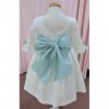 VESTIDO LINO CON PUNTILLA